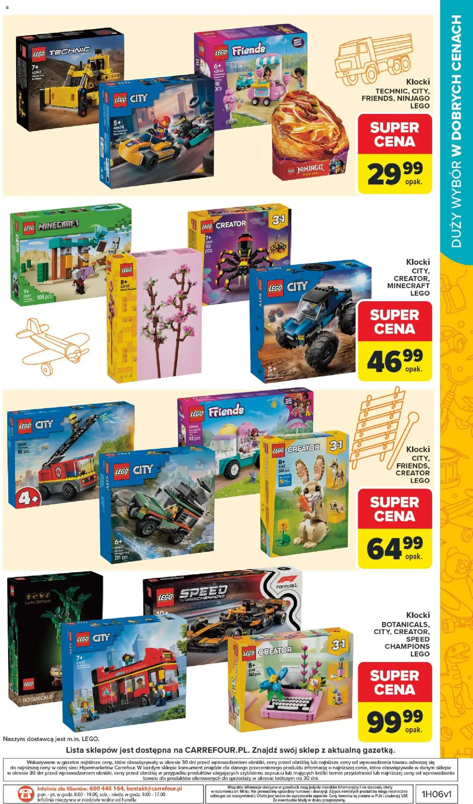 Carrefour Gazetka - Łap super okazje od 02.02.2026 | Strona: 25 | Produkty: Lego, Klocki Lego