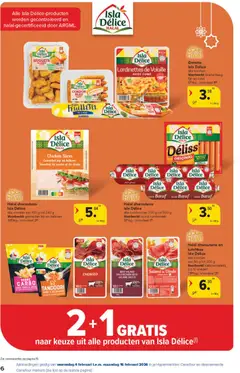 Carrefour market - Folder - Voorbeeld van een folder van Carrefour market, geldig van 04.02.2026 | Pagina: 6 | Producten: Chorizo, Crème, Lunchbox, Salami