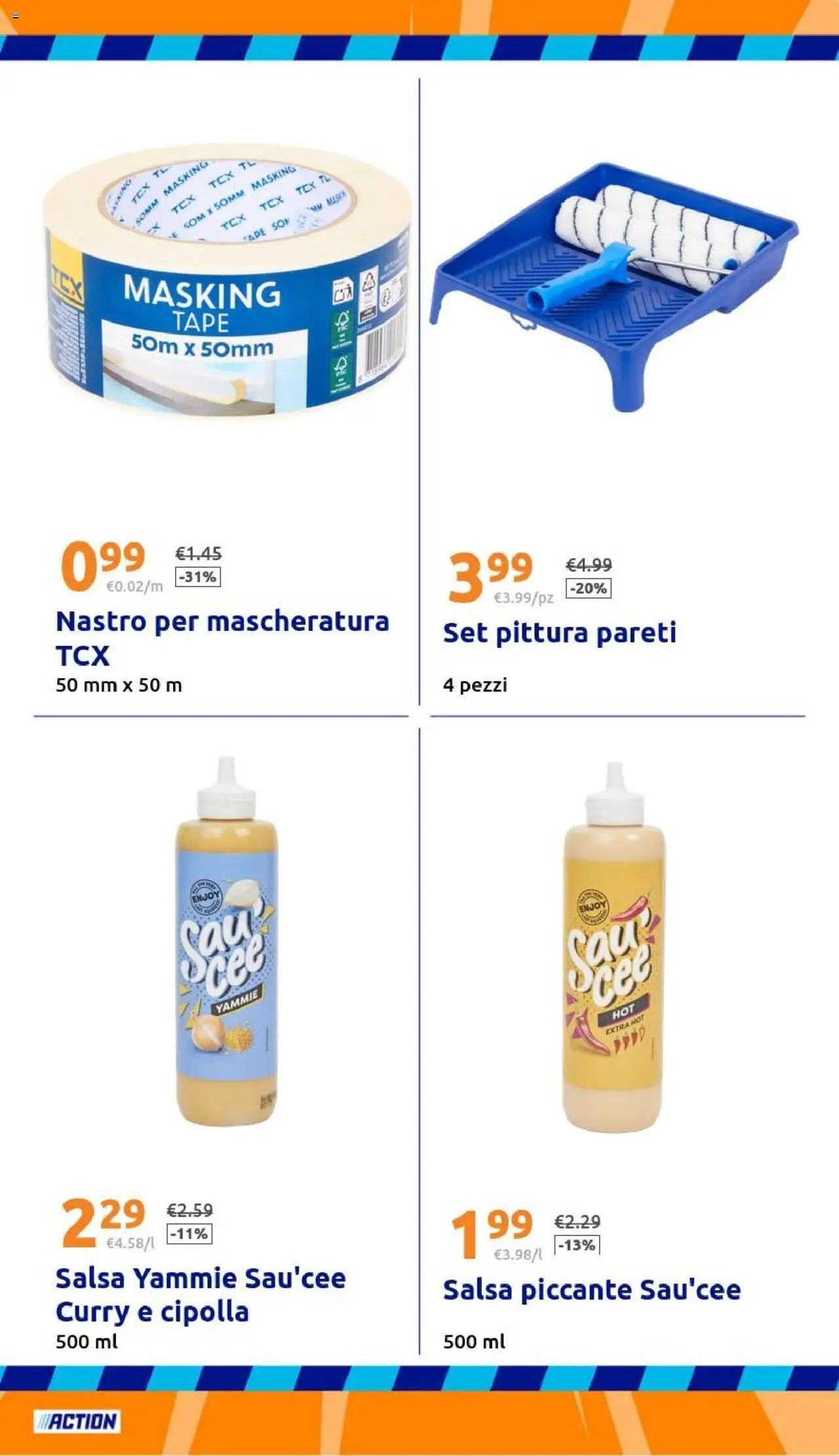 Volantino Action del 24.09.2025 | Pagina: 25 | Prodotti: Salsa, Pittura