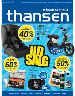 Eksempel på tilbudsavis Thansen - Tilbudsavis fra butik Thansen gyldig fra 27.08.2025