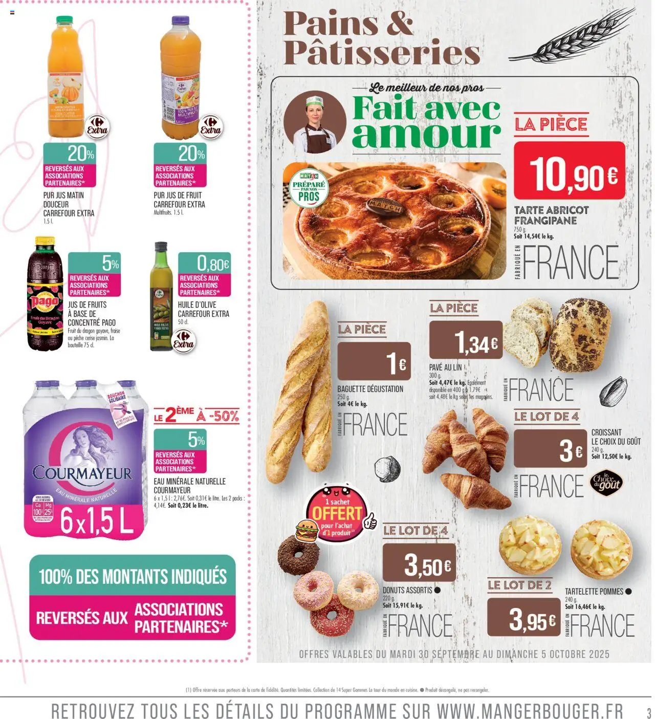  | Page: 3 | Produits: Abricot, Goyave, Jus, Pommes
