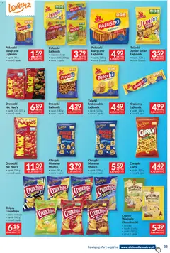 Pogląd oferty "Makro Gazetka - Dystrybucja do sklepów" - ważna od 27.12.2025 | Strona: 33 | Produkty: Chipsy, Chrupki, Papryka, Paluszki