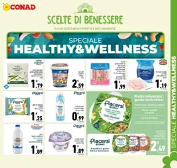Volantino Conad del 05.06.2025 | Pagina: 11 | Prodotti: Yogurt greco, Ceci, Latte, Piatto