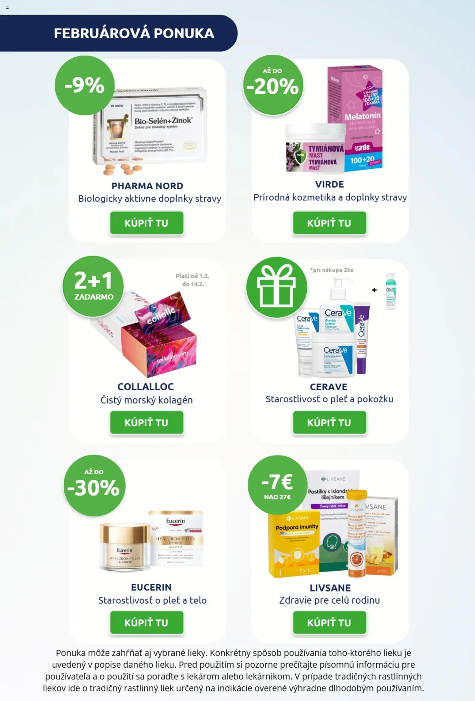 Nové BENU Lekáreň akcie – leták je platný od 01.02.2026 | Strana: 3