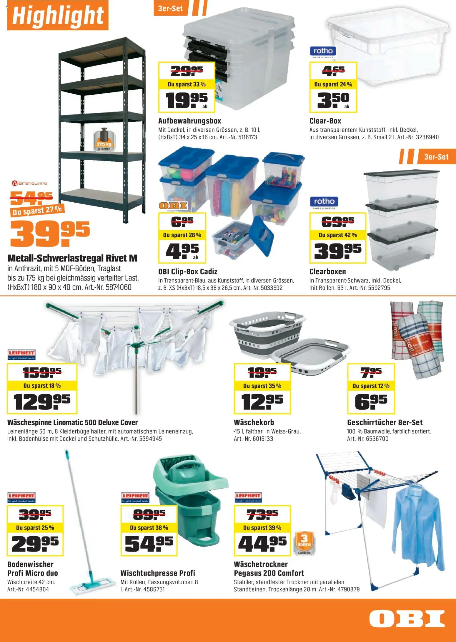 OBI - ALLES MACHBAR MIT OBI – gültig ab 31.03.2026 | Seite: 15 | Produkte: Trockner