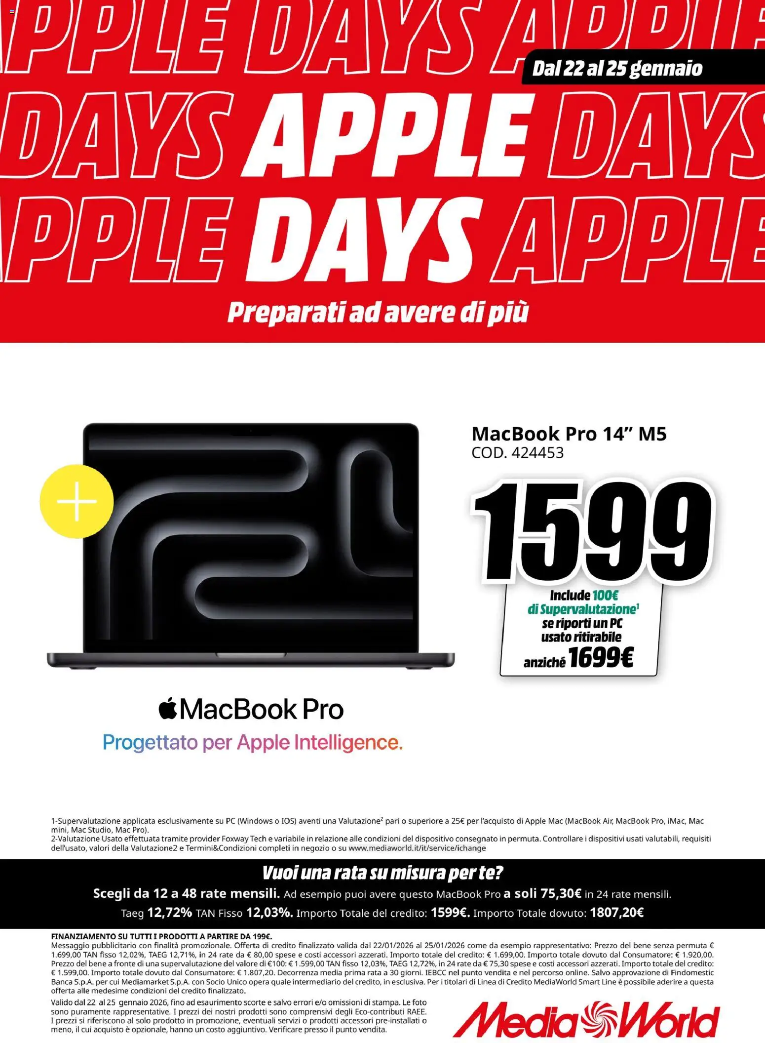 Volantino Media World del 22.01.2026 | Pagina: 5