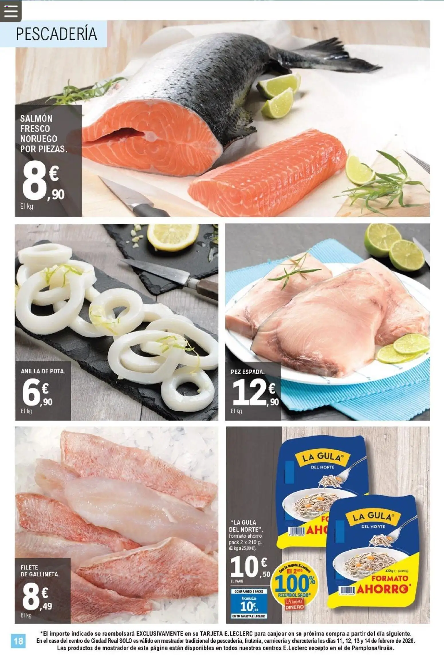 E.Leclerc - Fan precios │ válido desde el 11.02.2026 | Página: 18