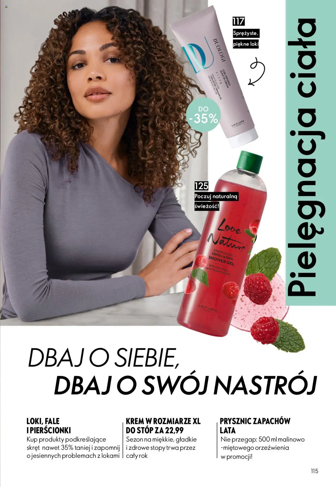 Oriflame Katalog 13 2025 od 07.09.2025 | Strona: 115 | Produkty: Prysznic, Krem