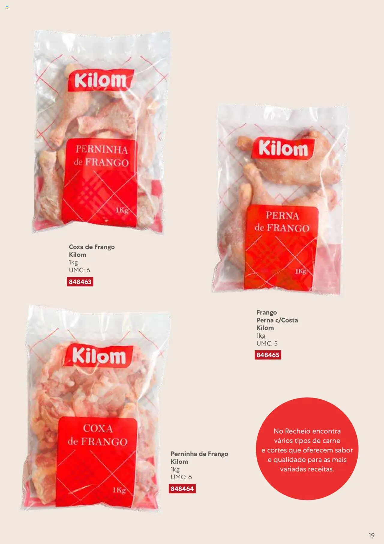 Recheio Congelados │ válido de 01.02.2024 | Página: 19 | Produtos: Frango, Carne