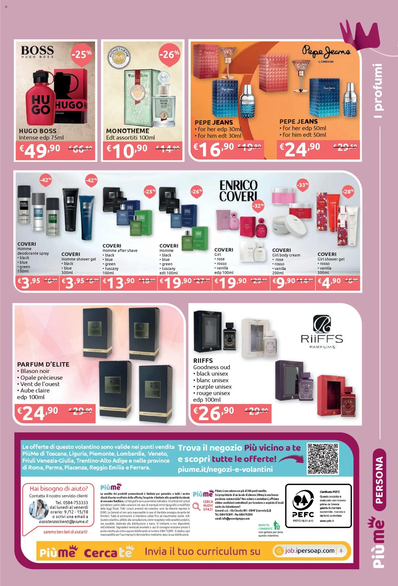 Volantino IperSoap del 09.03.2026 | Pagina: 23 | Prodotti: Deodorante, Tè, Jeans, Terra