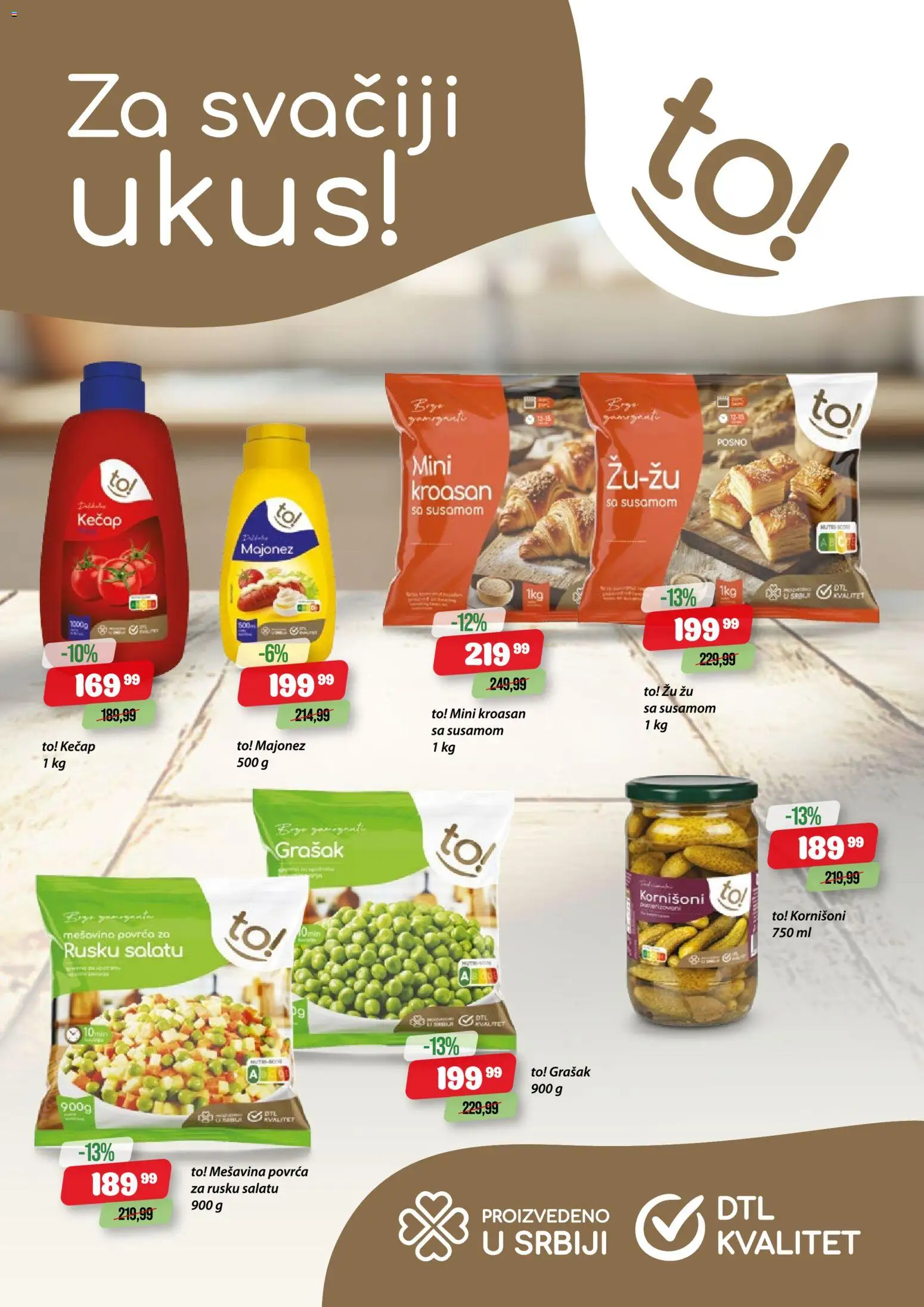 Podunavlje katalog - važi od 22.10.2025 | Strana: 2 | Proizvode: Majonez, Grašak, So, Kornišoni