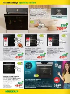 Merkur katalog akcije – veljaven od 12.11.2025 | Stran: 6 | Izdelki: Pecica, Vgradna pečica, Vrata