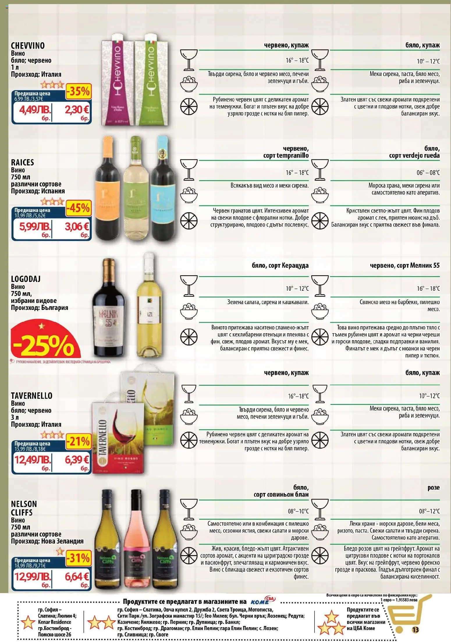 {H1} | Страница: 13 | Продукти: Свинско, Подправки, Грозде, Аромат