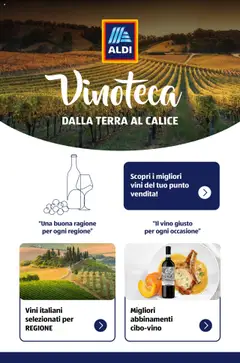 Anteprima del volantino Brochure Vinoteca Aldi	 valido a partire dal 05.11.2024