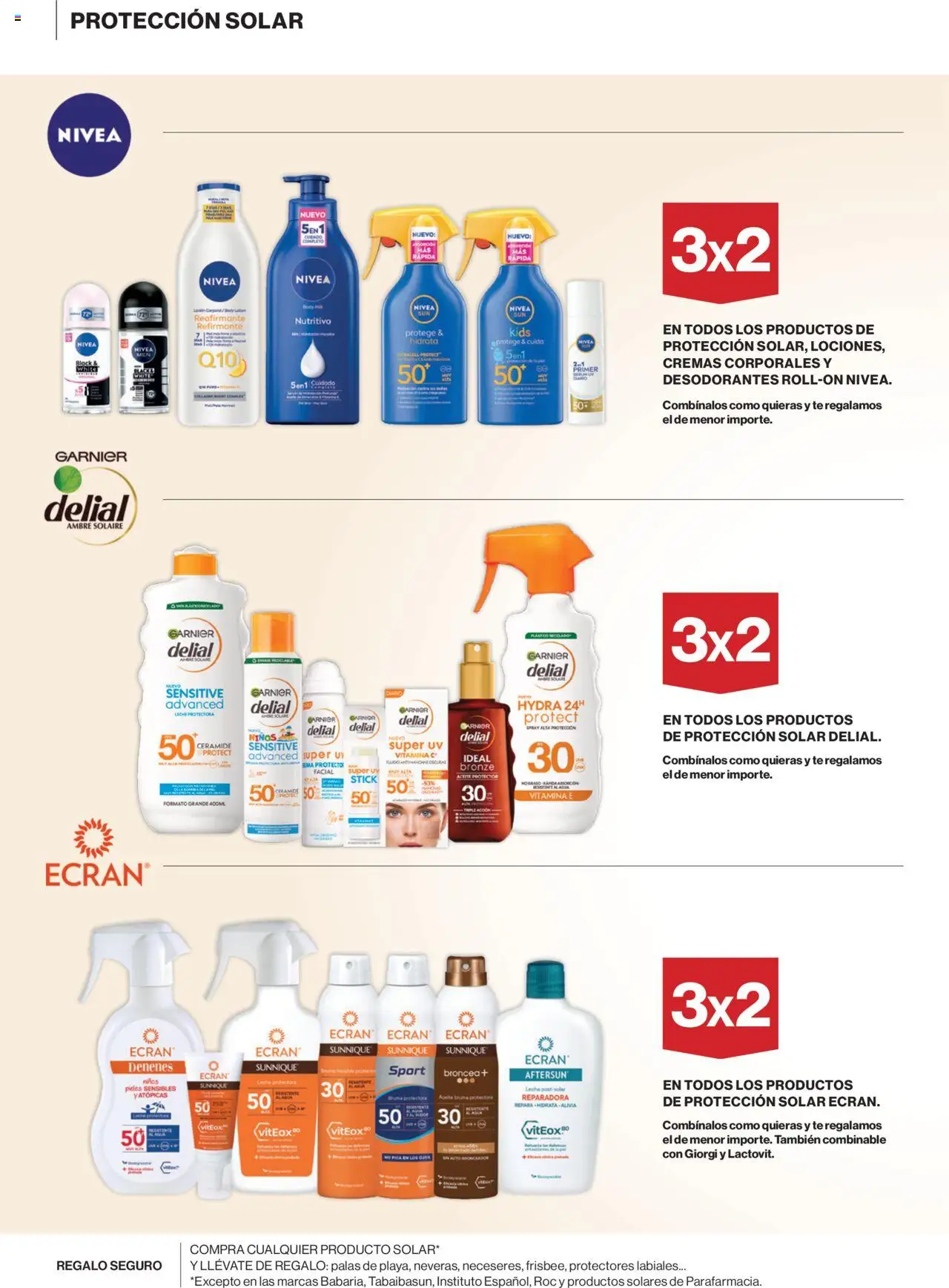 Hipercor catálogo │ válido desde el 19.06.2025 | Página: 2 | Productos: Bronceador, Desodorante, Aceite, Té
