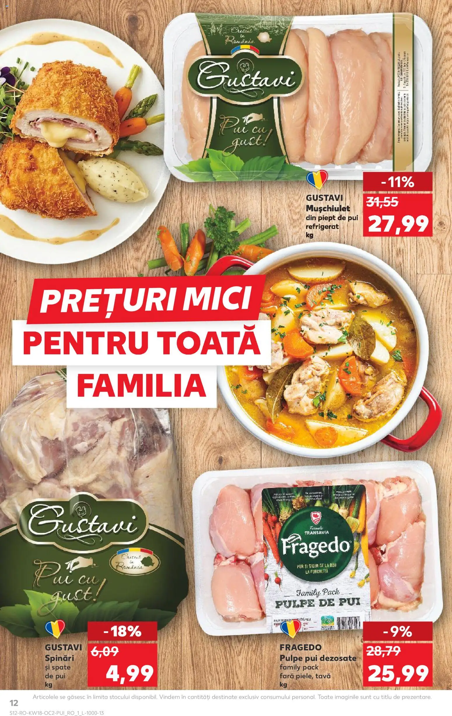 Kaufland RO akciós ujság - amely érvényes a következő dátumtól: 29.04.2026 | Oldal: 12