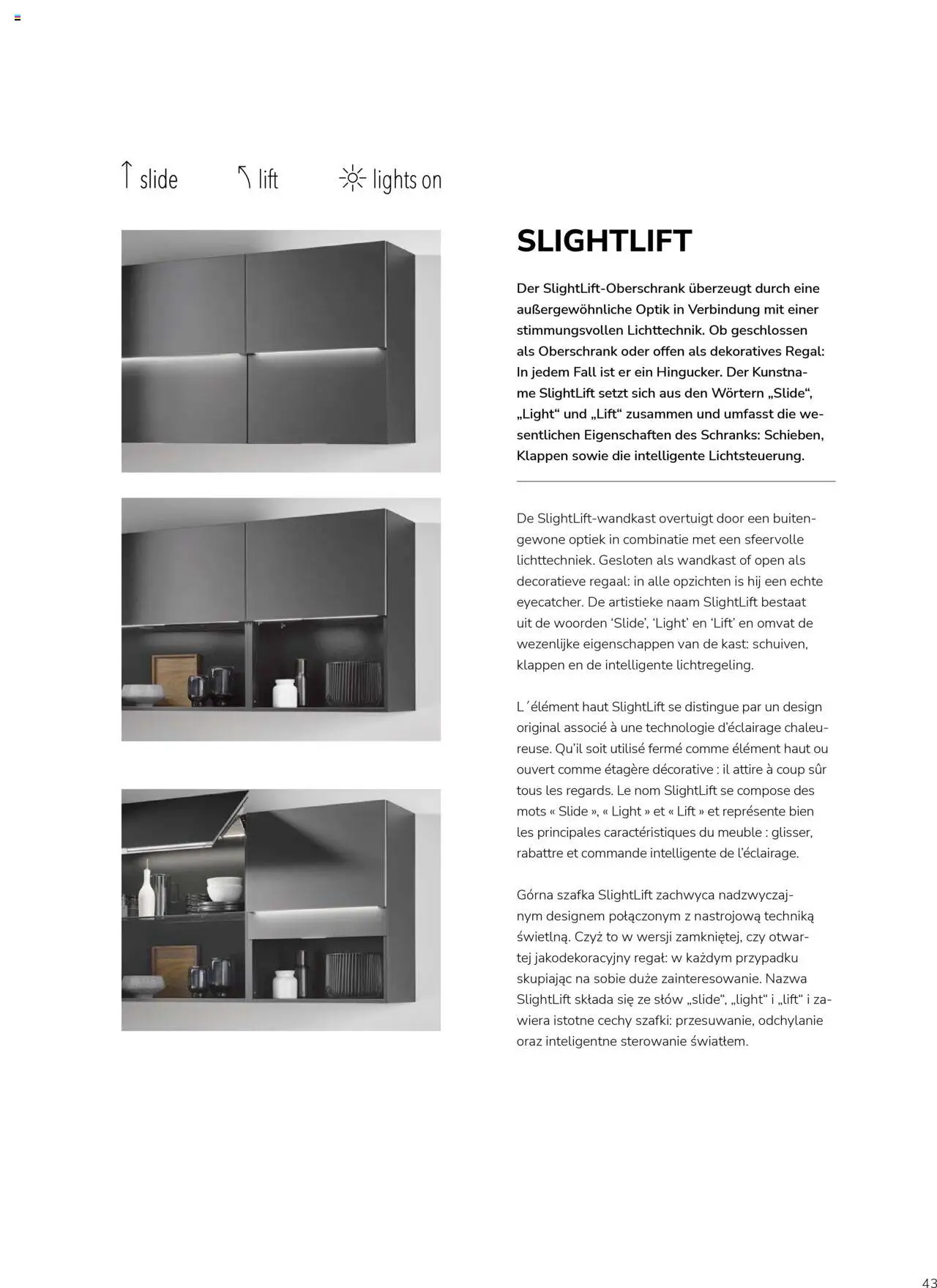 Ostermann Impressa Küchenmagazin – gültig ab 26.05.2025 | Seite: 43 | Produkte: Regal