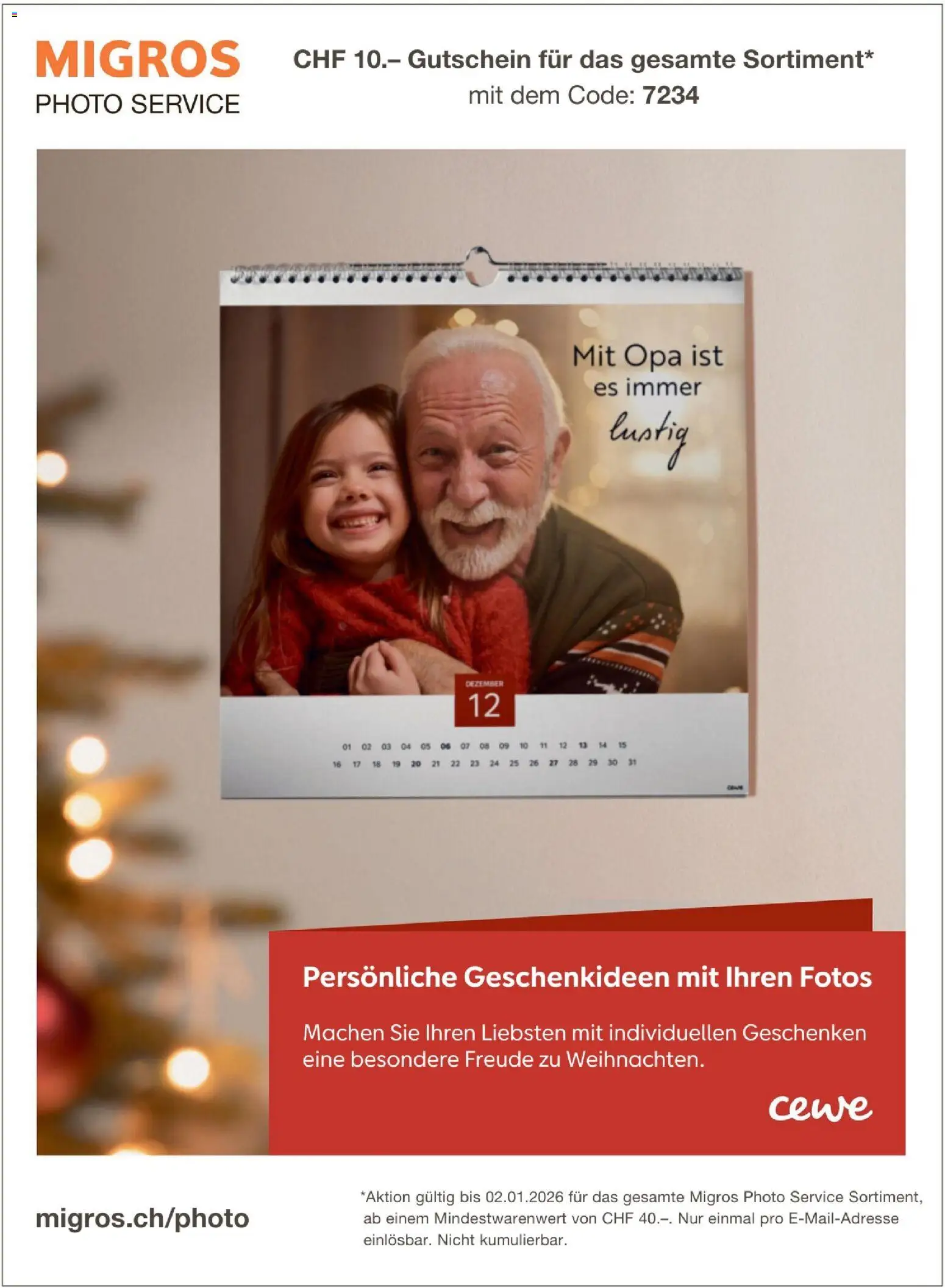 Migros - Magazin – gültig ab 09.12.2025 | Seite: 34