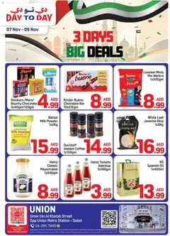 Preview of Day to Day - 3 days big deals valid from 07.11.2025