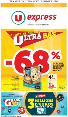 U Express - Prévisualisation de U Express - Les prix bas de la semaine valide à partir de 13.01.2026