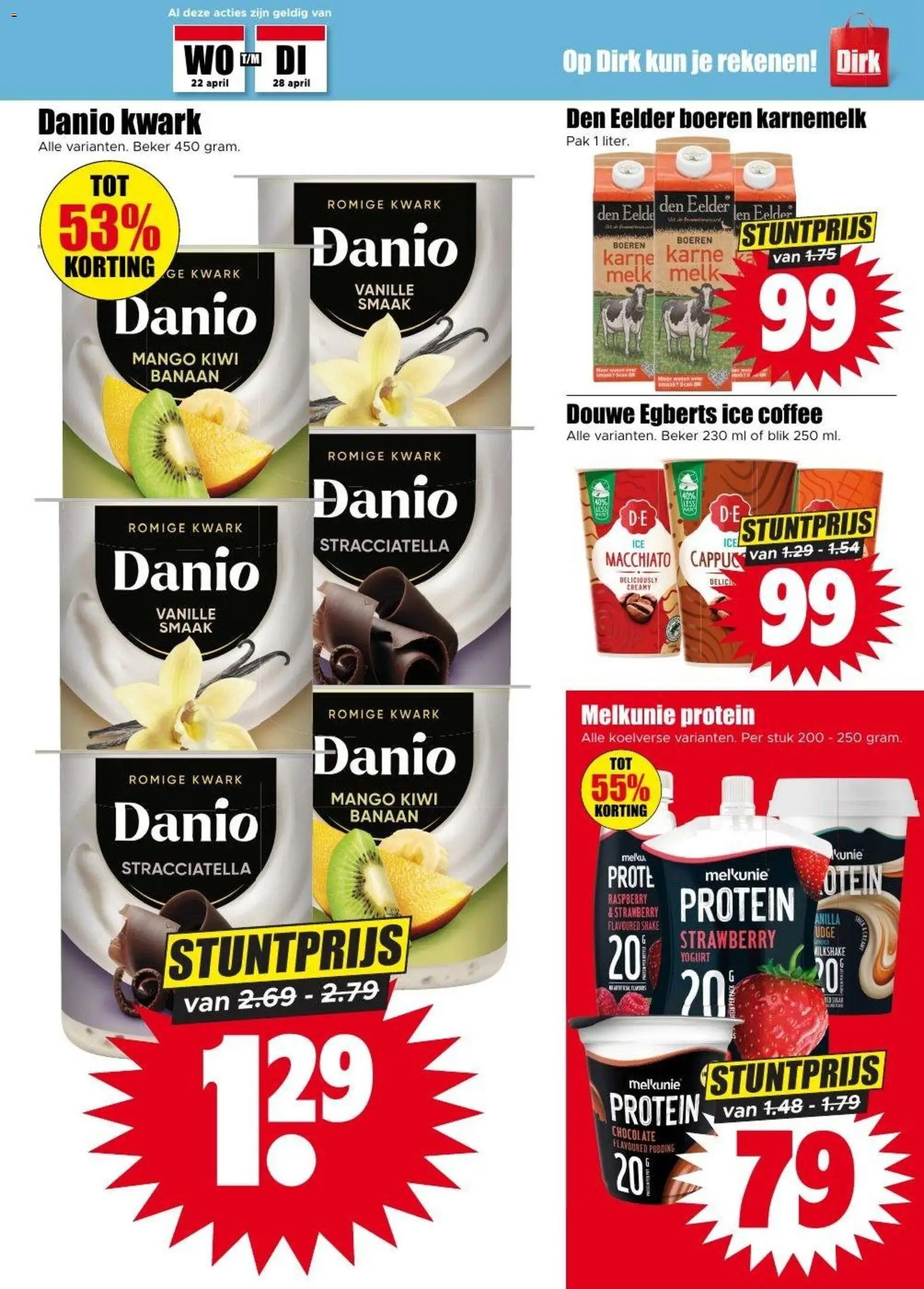 {H1} | Pagina: 13 | Producten: Melk, Kwark, Karnemelk, Pavilon