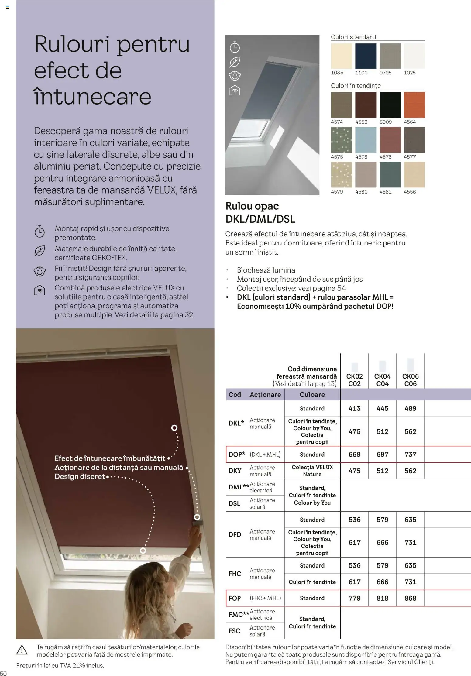 Noul catalog Velux – valabil de la 03.02.2026 | Pagină: 50