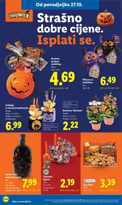 Bundeva punjena slatkišima, 200 g bundeva punjena slatkišima - Pregled kataloga iz trgovine Lidl, vrijedi od 27.10.2025 | Stranica: 22