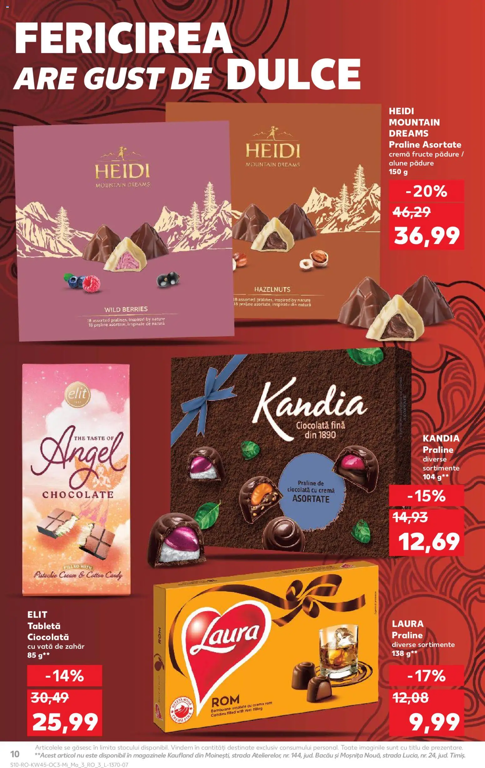 Noul catalog Kaufland – valabil de la 05.11.2025 | Pagină: 10 | Produse: Alune, Cremă, Fructe, Zahăr