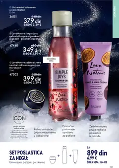 Oriflame katalog Decembar 2025 - pregled Oriflame kataloga - važi od 10.12.2025 | Strana: 131 | Proizvode: Balzam, Krema, Pakovanje, Gel za tuširanje