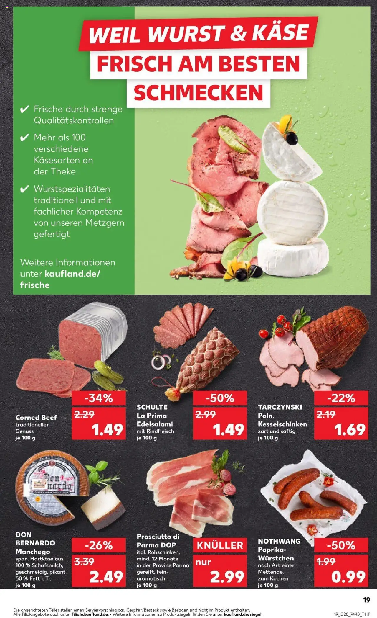 Kaufland prospekt Biedenkopf	 - gültig ab dem 13.07.2025 | Seite: 34 | Produkte: Käse, Theke, Paprika, Wurst