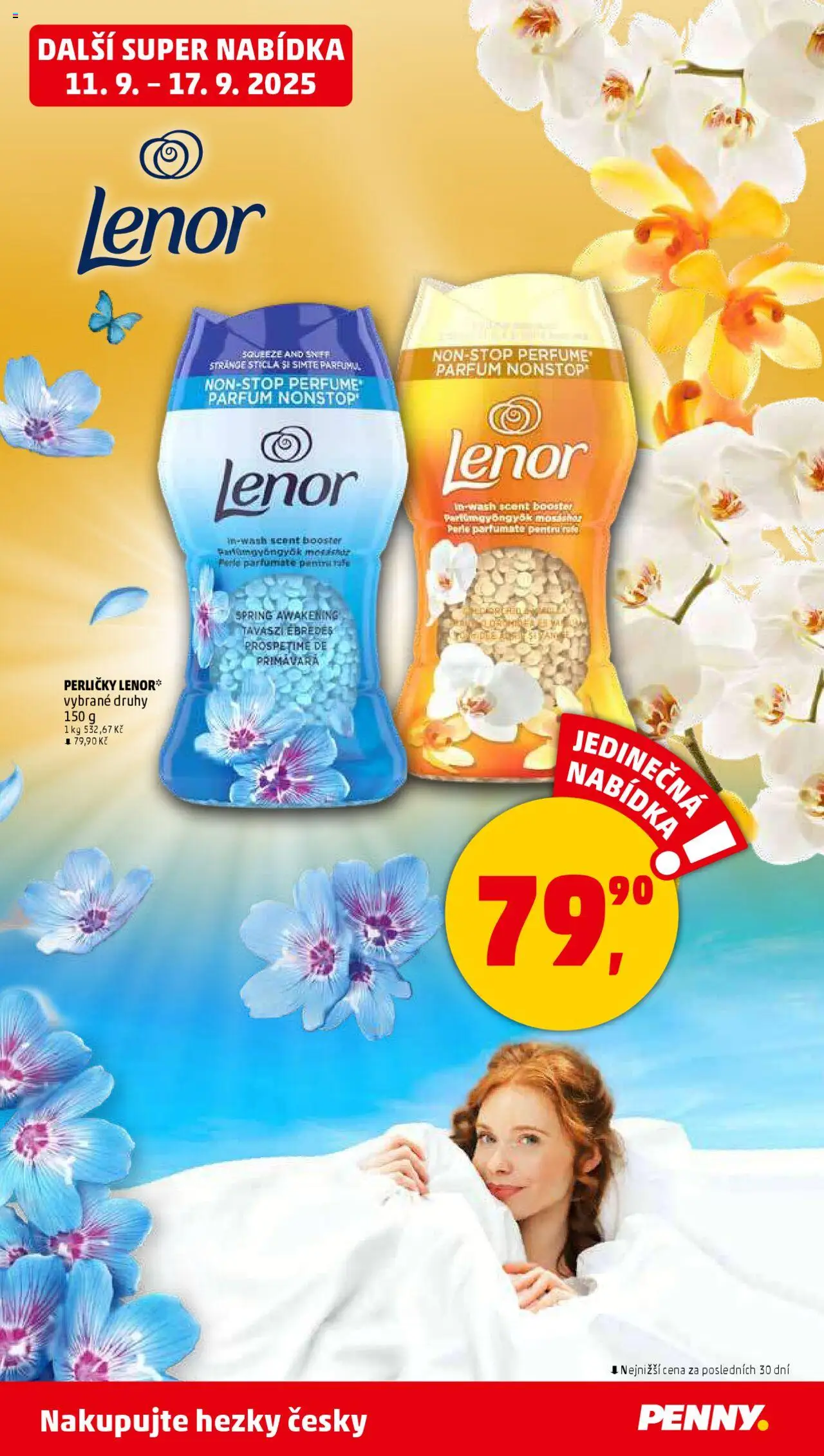 Penny Market leták - Čtvrtečník od 11.09.2025 | Strana: 39 | Produkty: Lenor