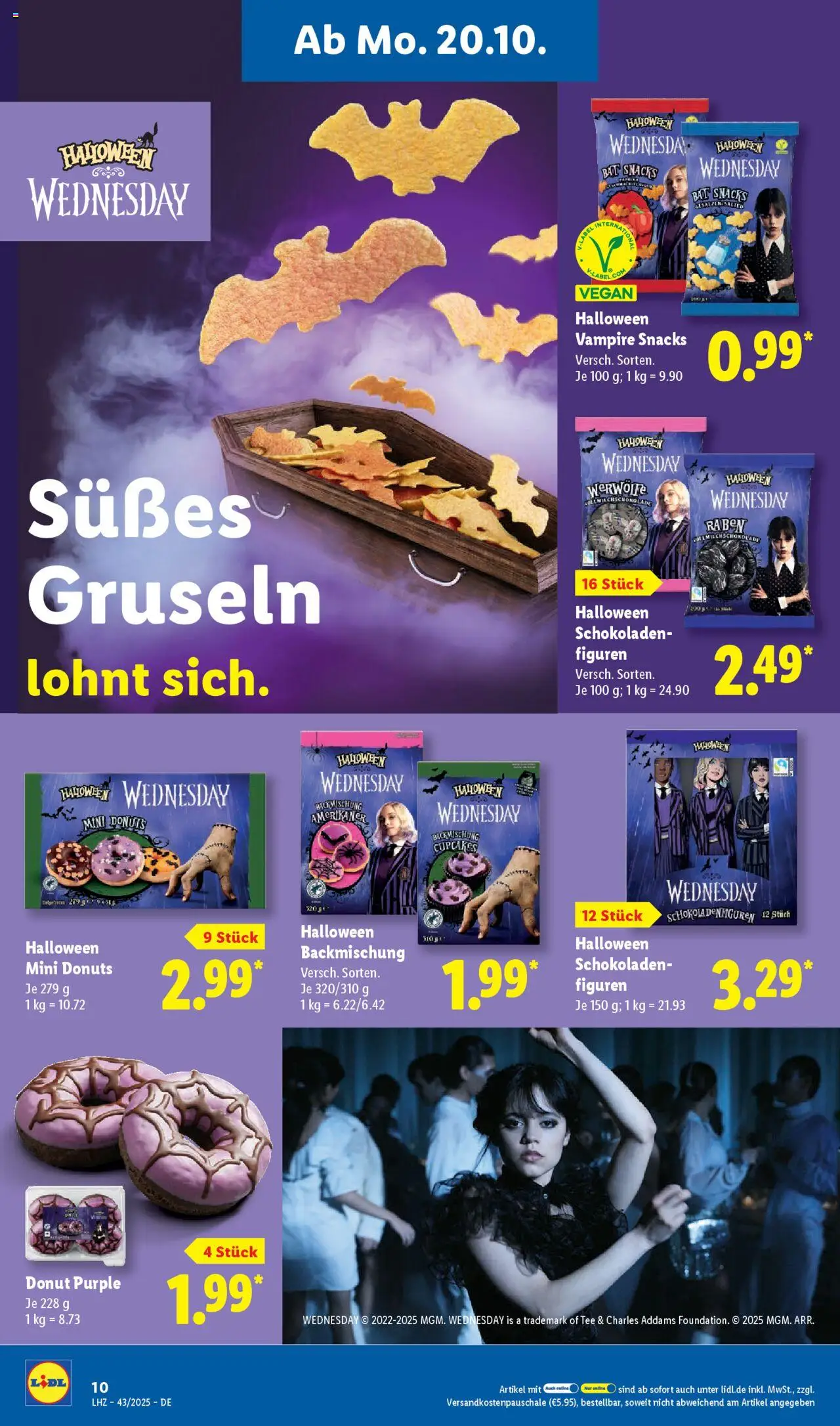 Lidl Prospekt Stuttgart-Mitte – gültig ab 20.10.2025 | Seite: 22 | Produkte: Donuts, Tee