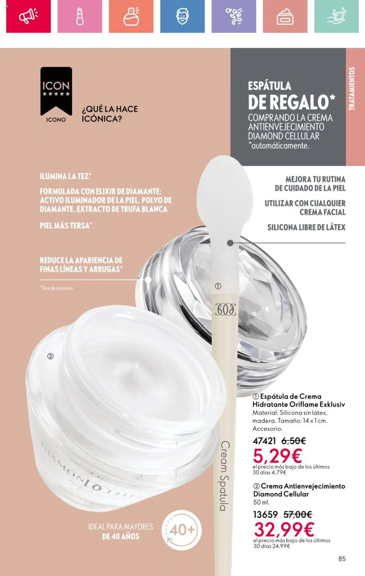 Oriflame - Catálogo Campaña 12 │ válido desde el 24.08.2025 | Página: 85 | Productos: Polvo, Iluminador, Crema, Crema hidratante