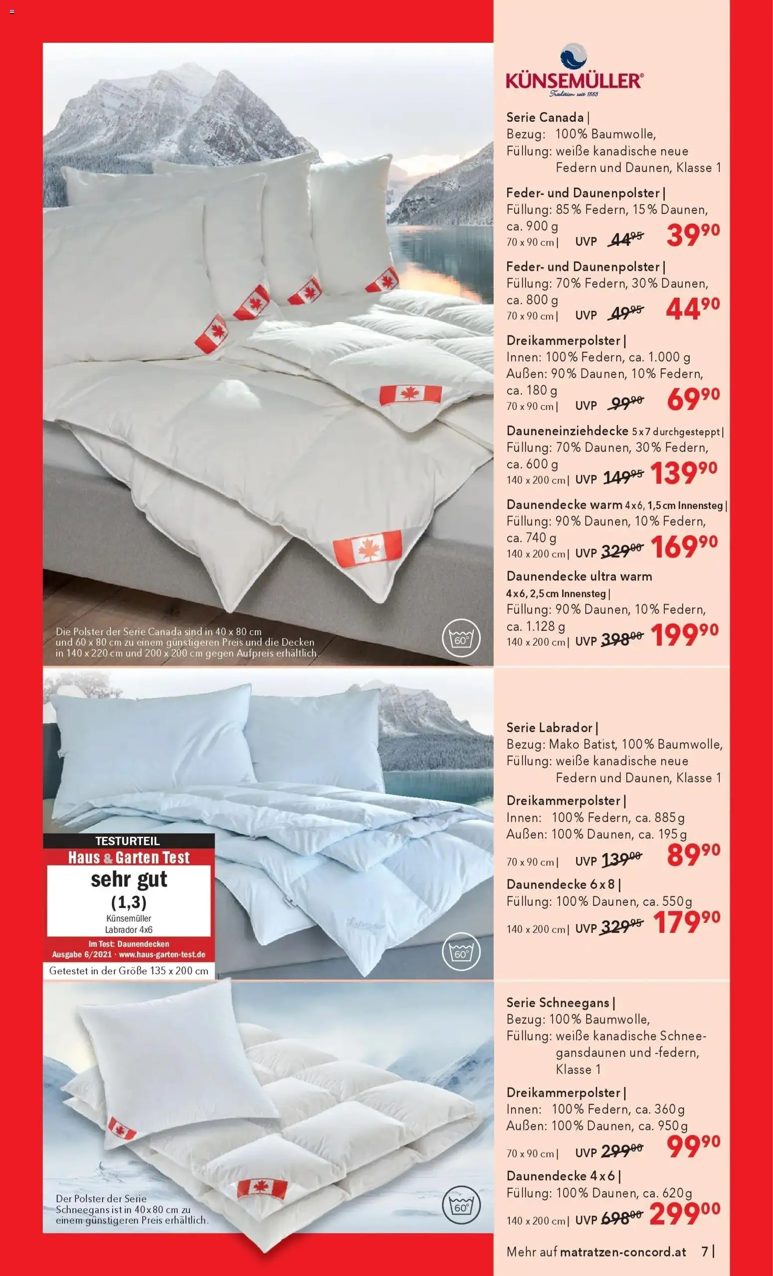 Matratzen Concord - Matratzen Concord: SALE gültig ab 26.12.2025 | Seite: 7