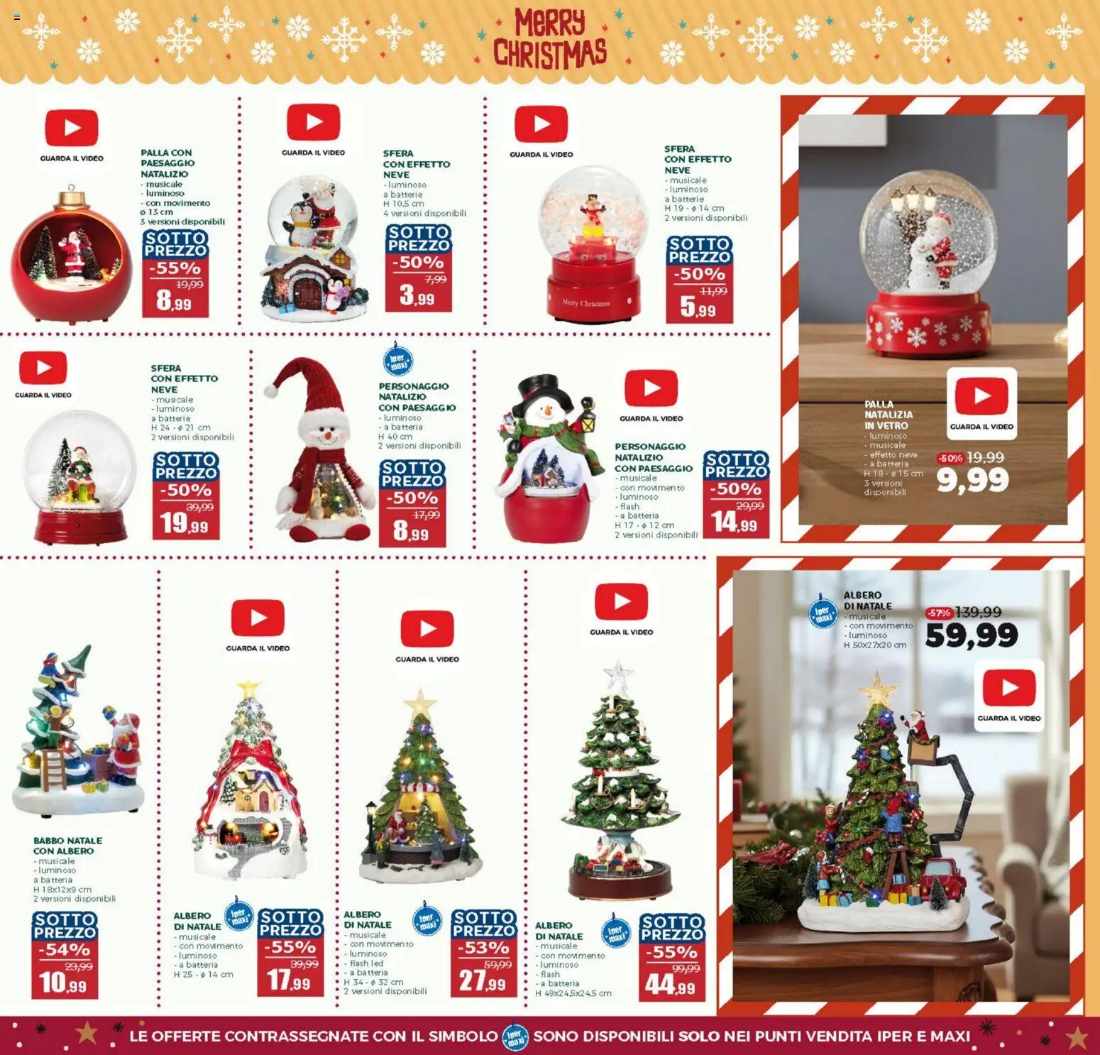 Volantino Happy Casa del 15.11.2025 | Pagina: 19 | Prodotti: Albero di natale, Video, Batteria, Batterie