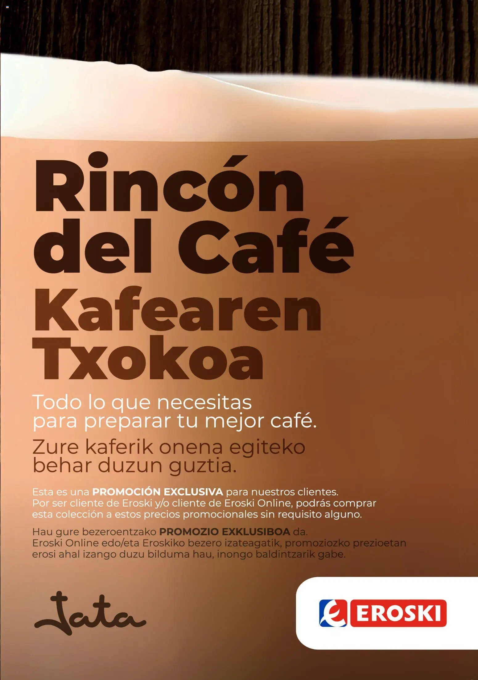 Eroski - Kafearen Txokoa │ válido desde el 06.11.2025 | Página: 1 | Productos: Café