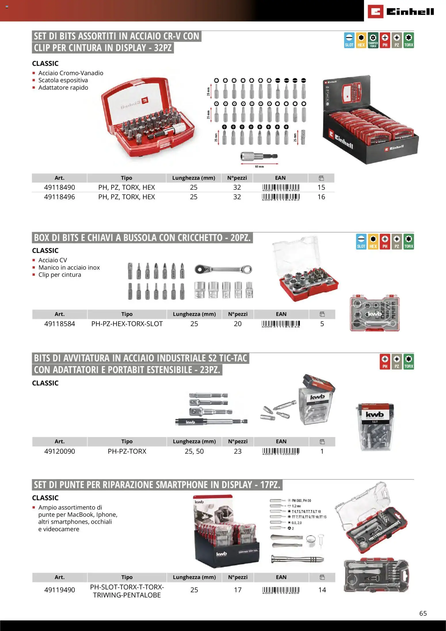Volantino Einhell del 17.03.2026 | Pagina: 67 | Prodotti: Occhiali, Smartphone, Adattatore, Scatola