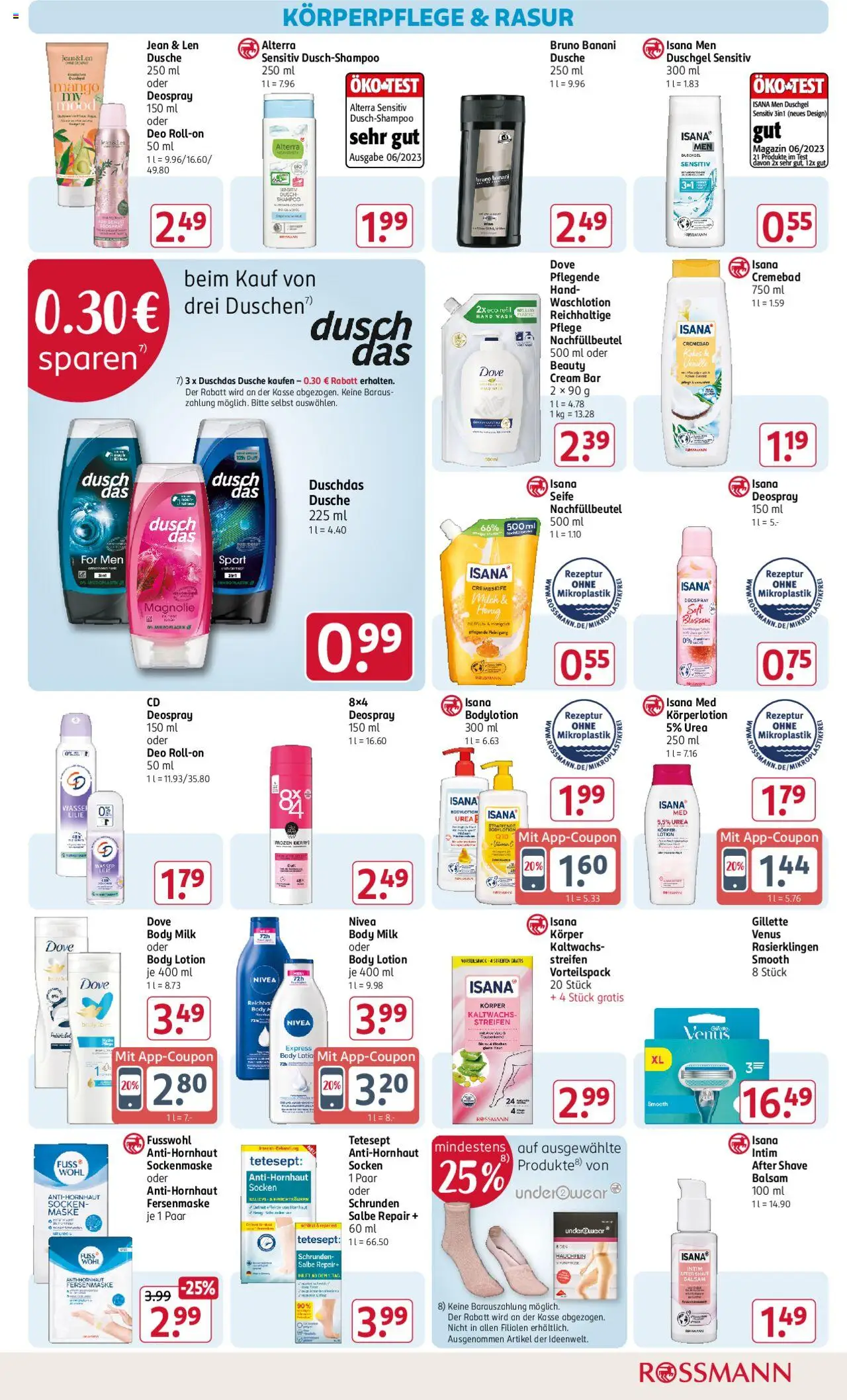 Rossmann Prospekt 	 - gültig ab dem 25.08.2025 | Seite: 9 | Produkte: Milch, Body Lotion, Körperlotion, Body Milk