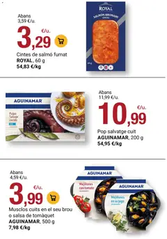 Vista previa Bonpreu folleto válido desde el 17.02.2026 | Página: 76 | Productos: Jugo, Salmón ahumado