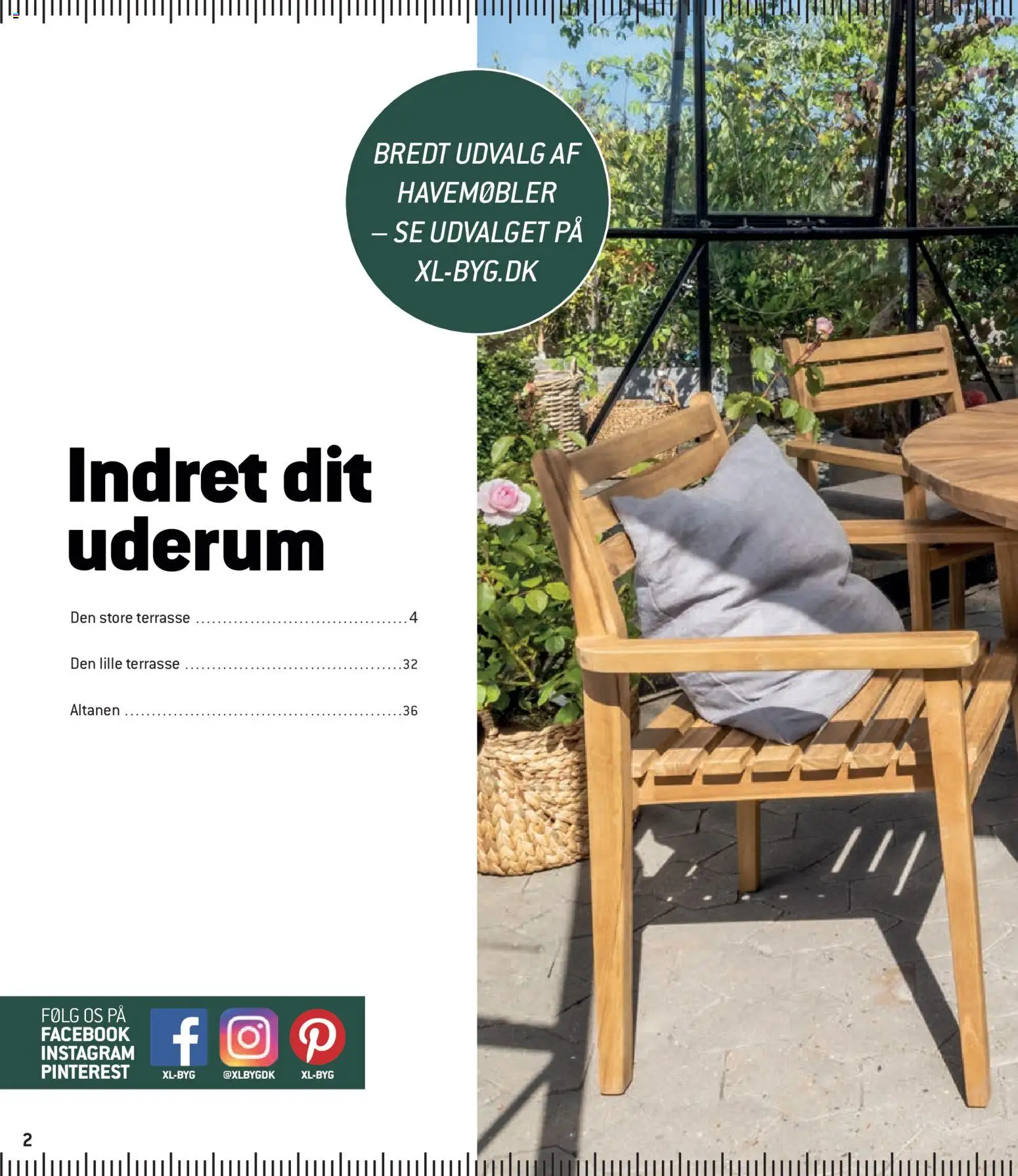 XL-BYG tilbudsavis – gyldig fra 27.03.2026 | Side: 2 | Produkter: Havemøbler