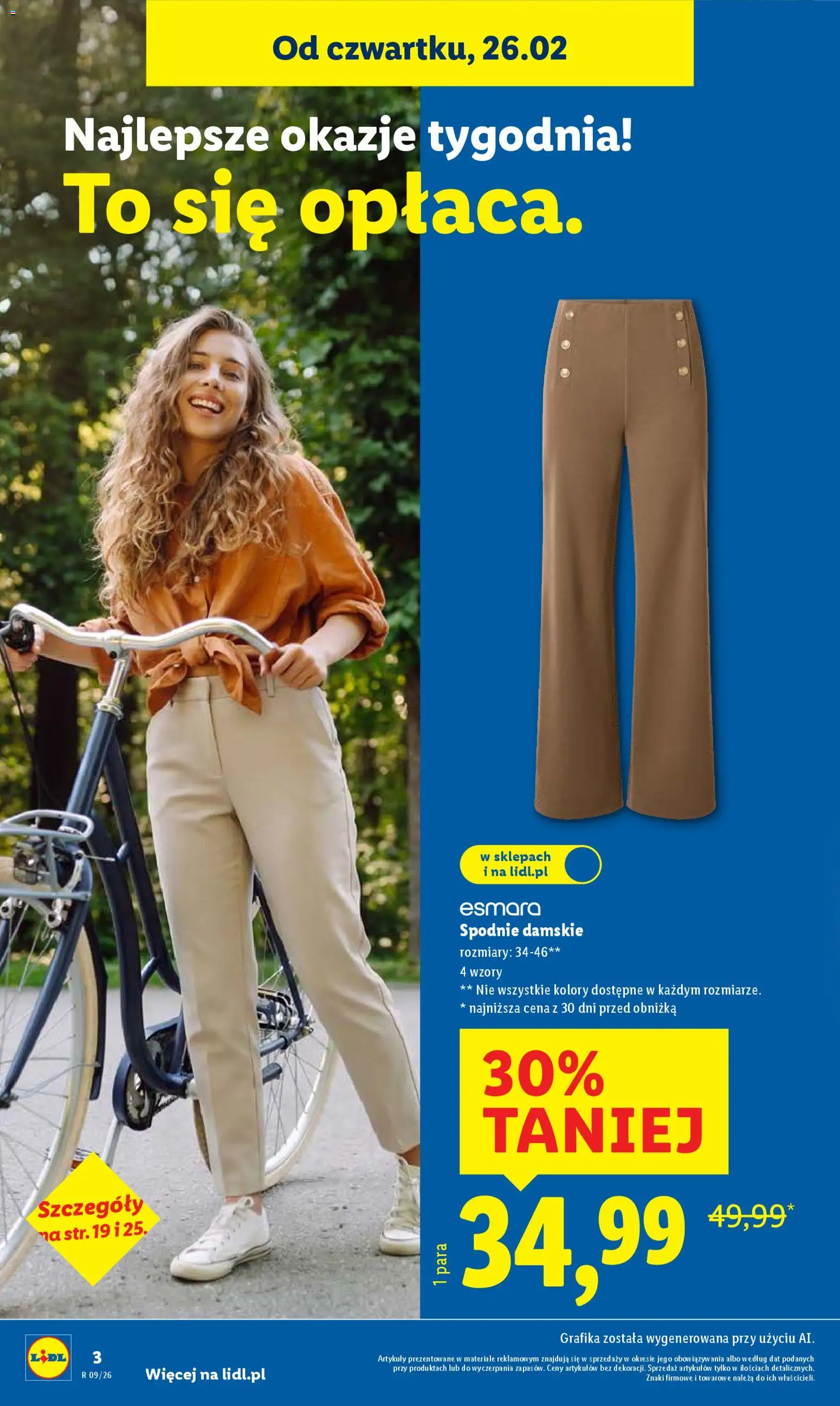 Lidl Katalog od 23.02.2026 | Strona: 4 | Produkty: Spodnie