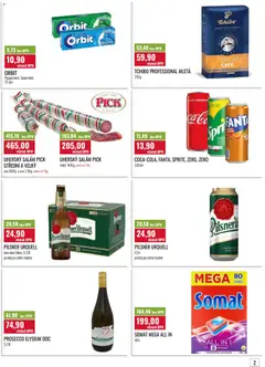 Náhled letáku Ratio leták od 01.03.2026 | Strana: 2 | Produkty: Prosecco, Salám, Uherský salám, Somat