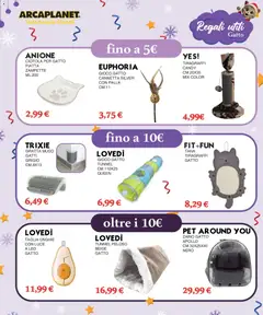 Anteprima del volantino Volantino Arcaplanet	 valido a partire dal 01.12.2025 | Pagina: 21 | Prodotti: Tiragraffi, Zaino, Gioco, Ciotola