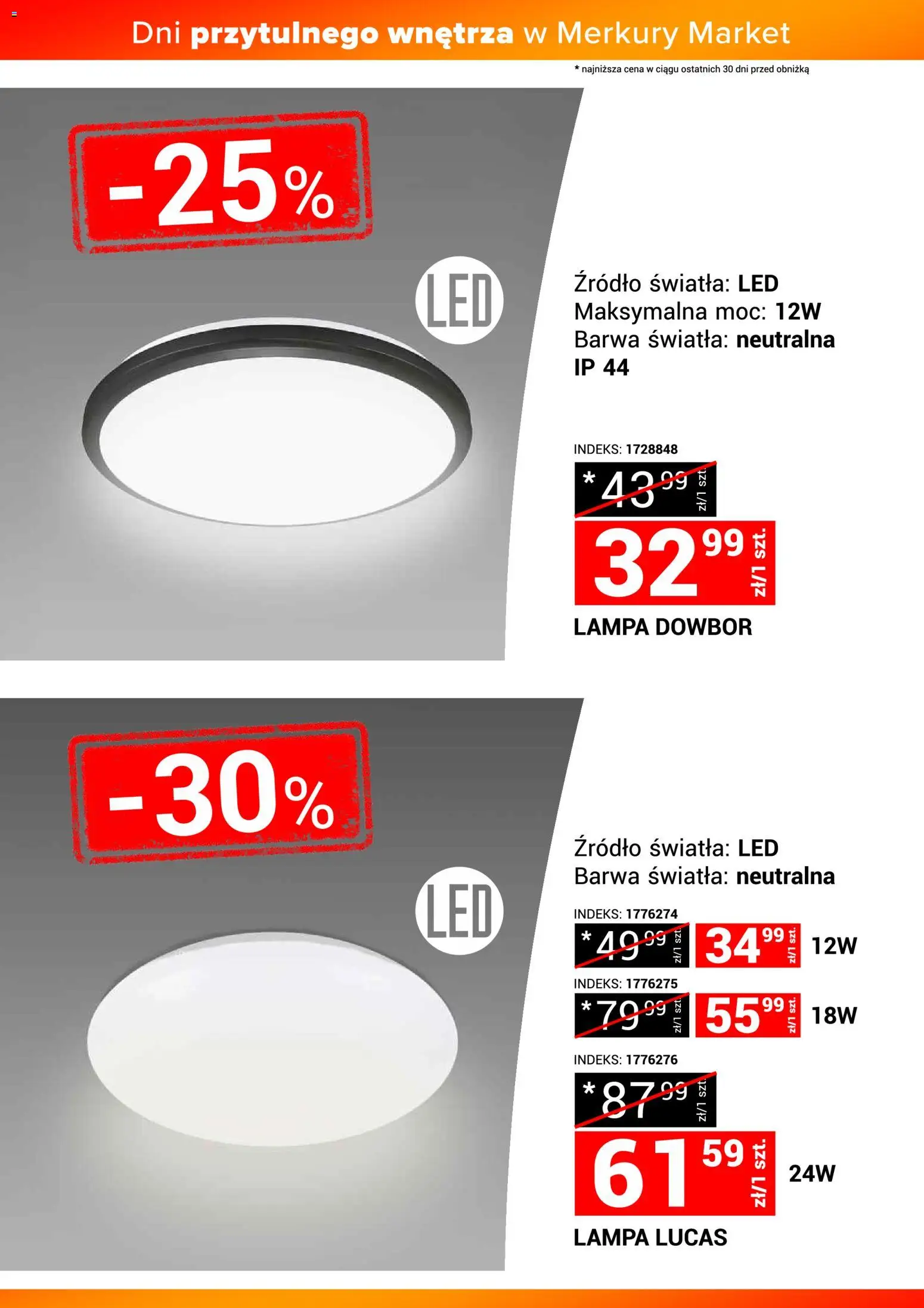 Merkury Market Gazetka - Dni przytulnego wnętrza od 22.11.2025 | Strona: 2 | Produkty: Lampa