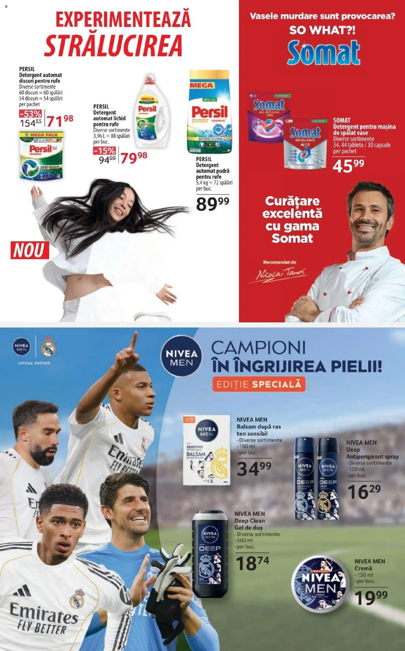Noul catalog Selgros – valabil de la 06.03.2026 | Pagină: 27 | Produse: Duș, Gel de duș, Antiperspirant, Detergent
