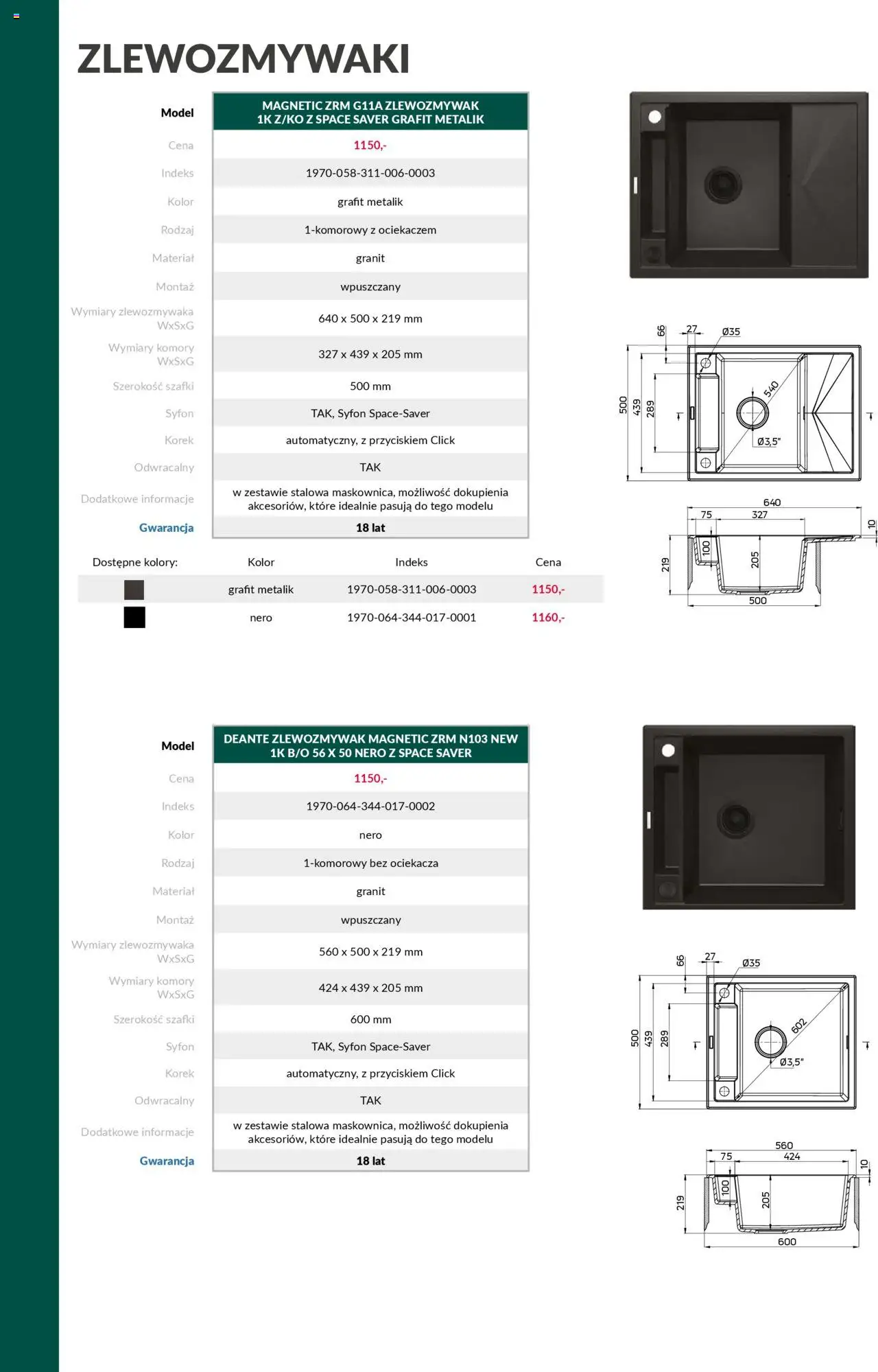Salony Agata Gazetka - Deante Armatura od 01.09.2025 | Strona: 12 | Produkty: Magnetic