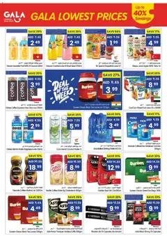 Preview of GALA offers valid from 14.01.2026 | Page: 9 | Products: Džús, Fotoaparát, Pizza, Jablka