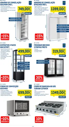 Pré-visualização Makro Especial Equipamento Descontos até 30 válido de 17.02.2026 | Página: 2 | Produtos: Forno, Fogão, Armário, Bancada