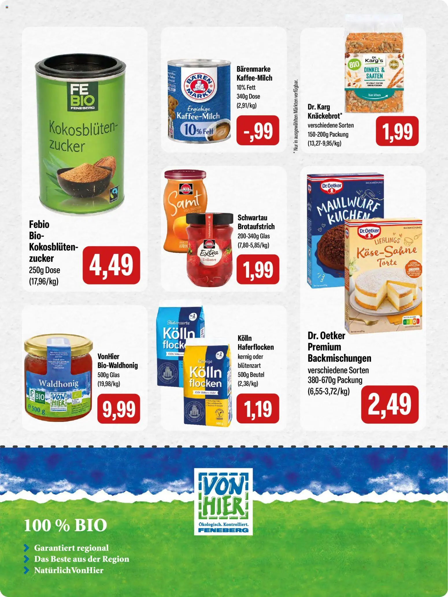 Feneberg Angebote – gültig ab 09.04.2026 | Seite: 11 | Produkte: Kolln, Zucker, Kuchen, Flocken