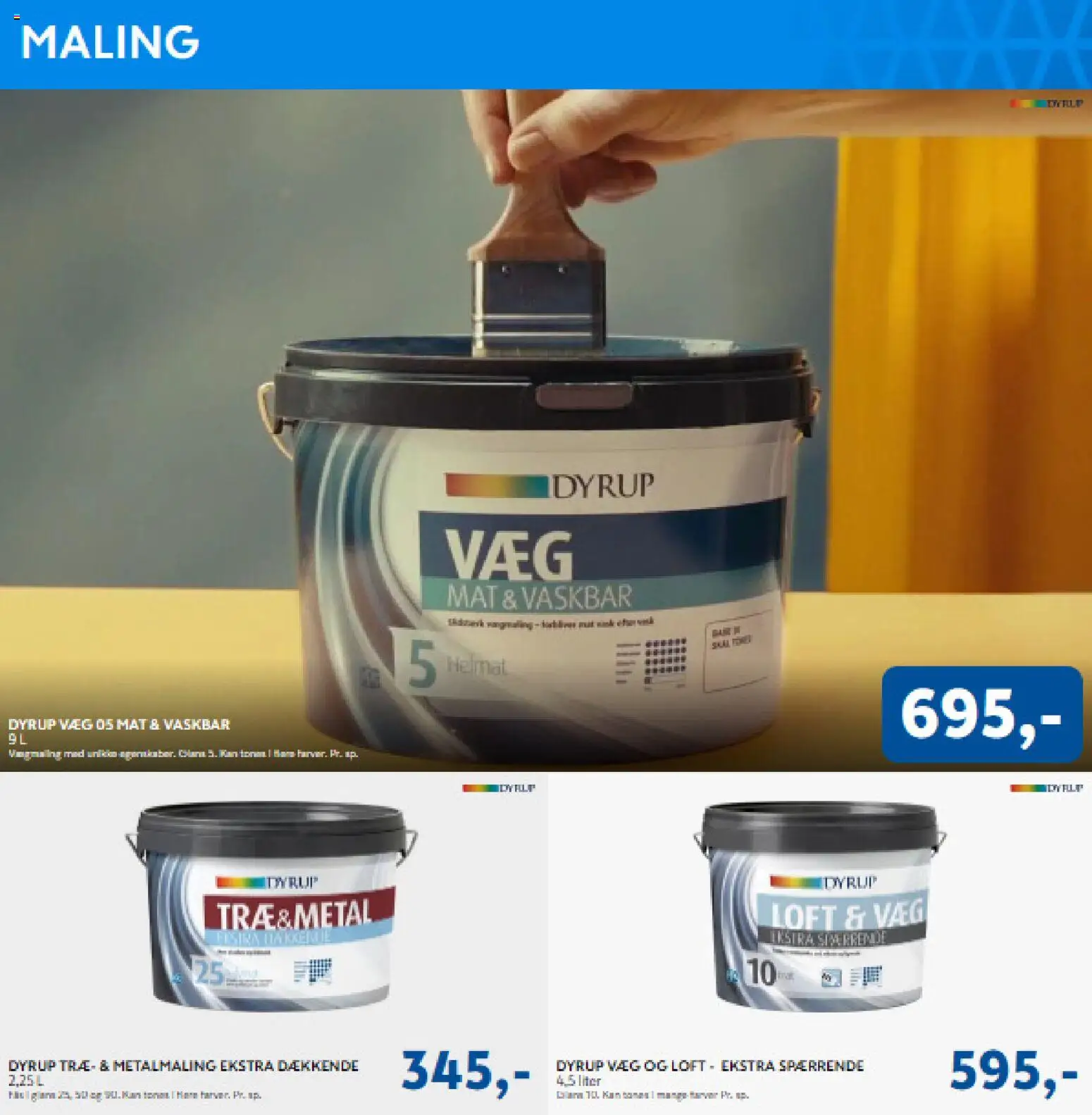 Davidsen tilbudsavis – gyldig fra 20.11.2025 | Side: 3 | Produkter: Maling